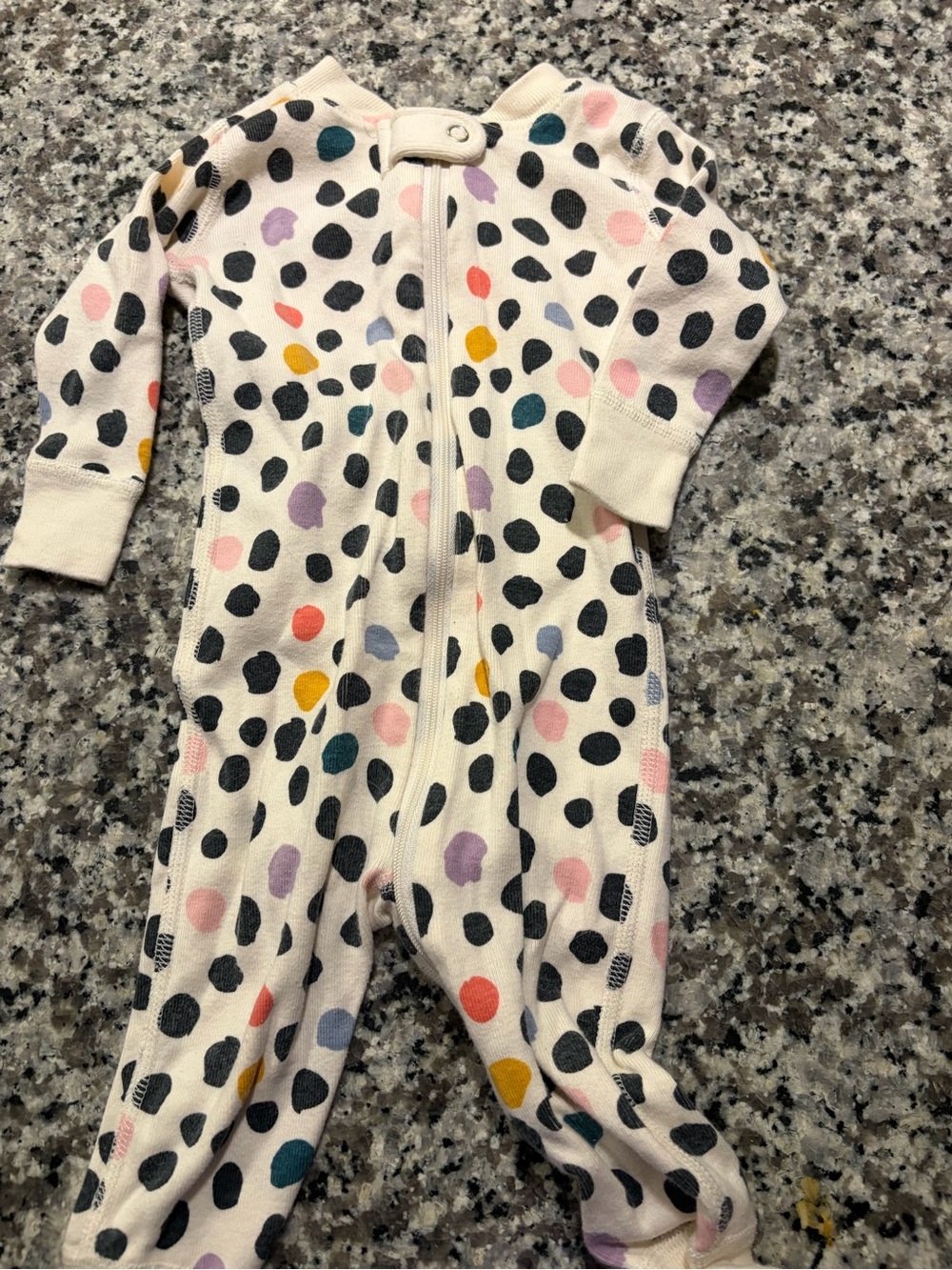 Hanna Anderson Pajamas with Multicolor Polka Dots